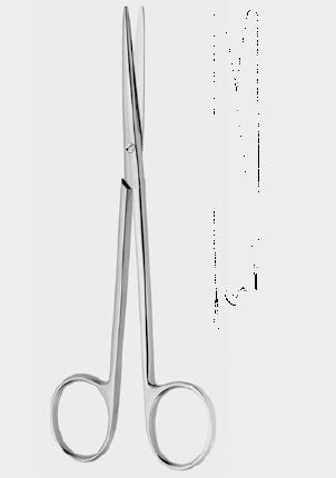 Ножиці МЕТЦЕНБАУМА-ФІНО (METZENBAUM fino), прямі, 14,5 см (cm) (з вольфрам-карбідними вставками)